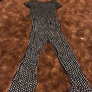 Polkadot pantsuit